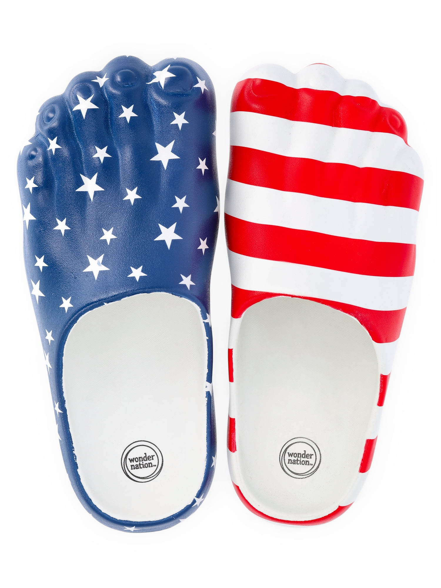 Wonder Nation Kids Feet Slides