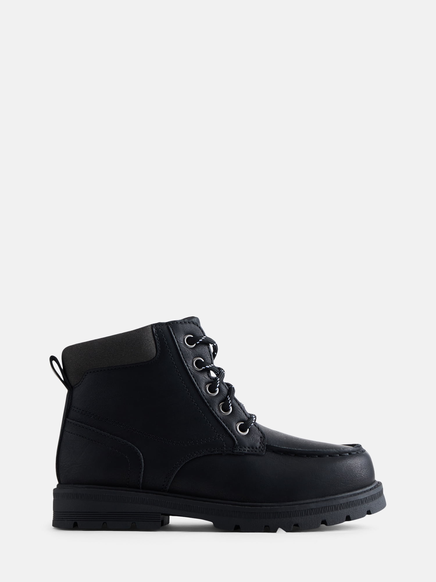 Wonder Nation Little and Big Boys Moc Toe Boots