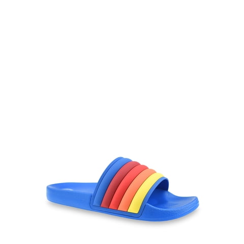 Boys Retro Beach Slides