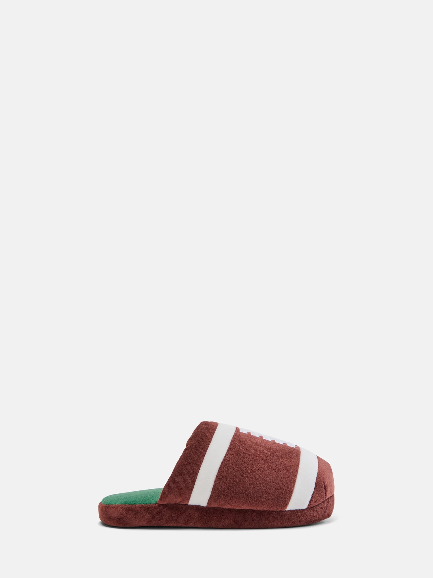 Wonder Nation Little and Big Boys Sports Puffed Scuff Slippers