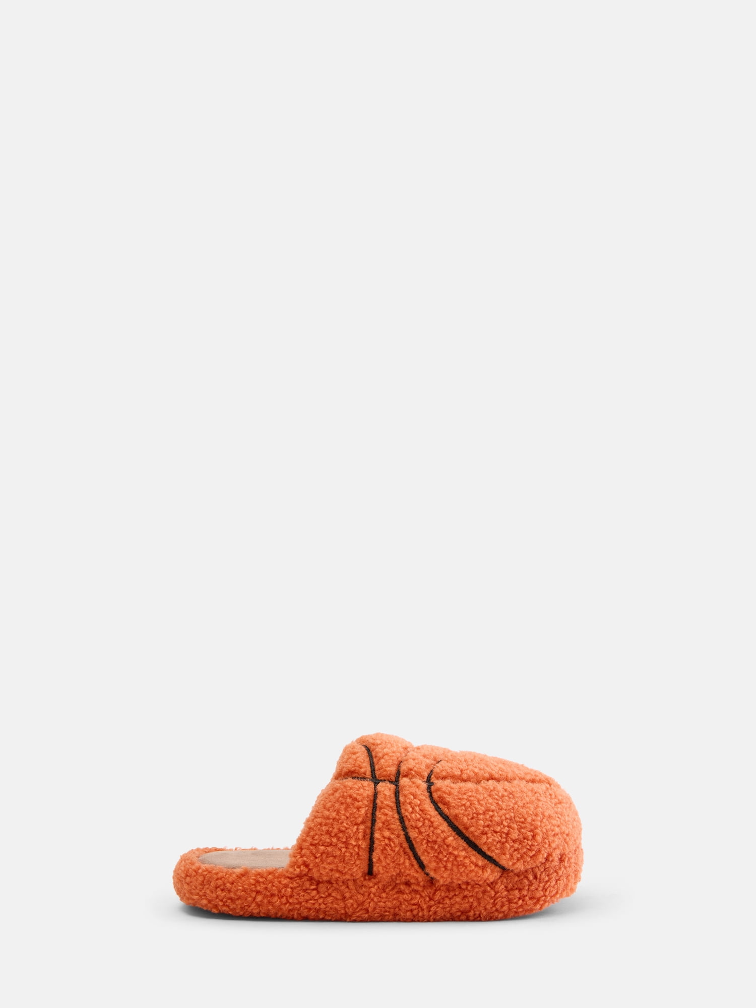 Wonder Nation Little and Big Boys Sports Puffed Scuff Slippers