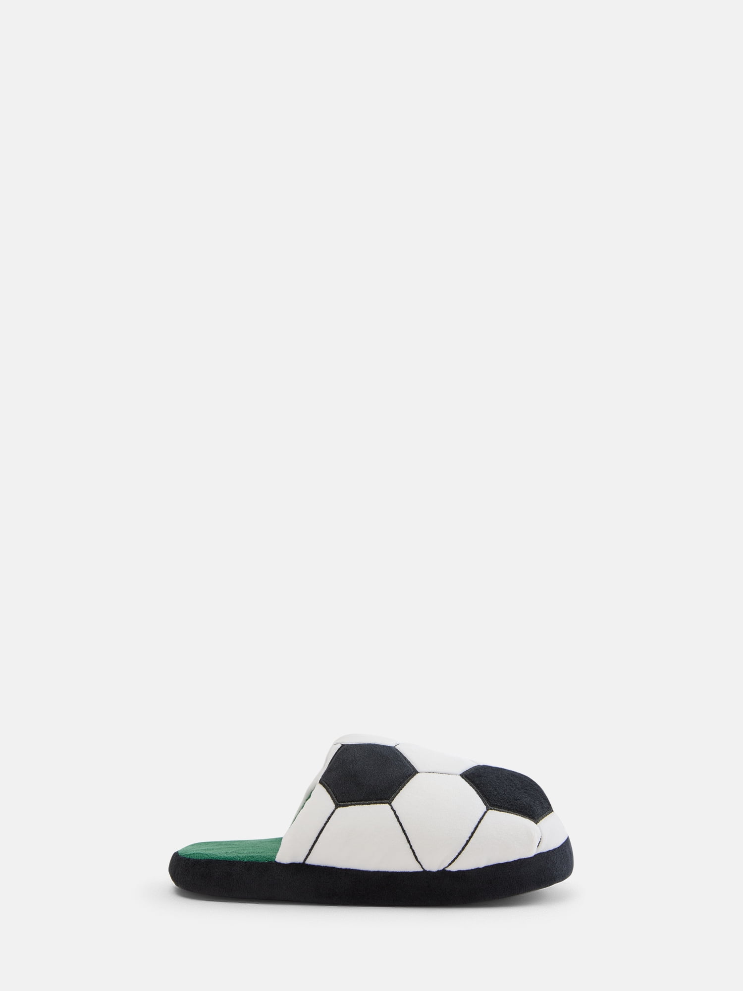 Wonder Nation Little and Big Boys Sports Puffed Scuff Slippers