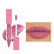 BYB Women's Lipstick Bohemian Lipstick Mattes Non Staying Cup Lip Glaze Moisturizing Lipstick