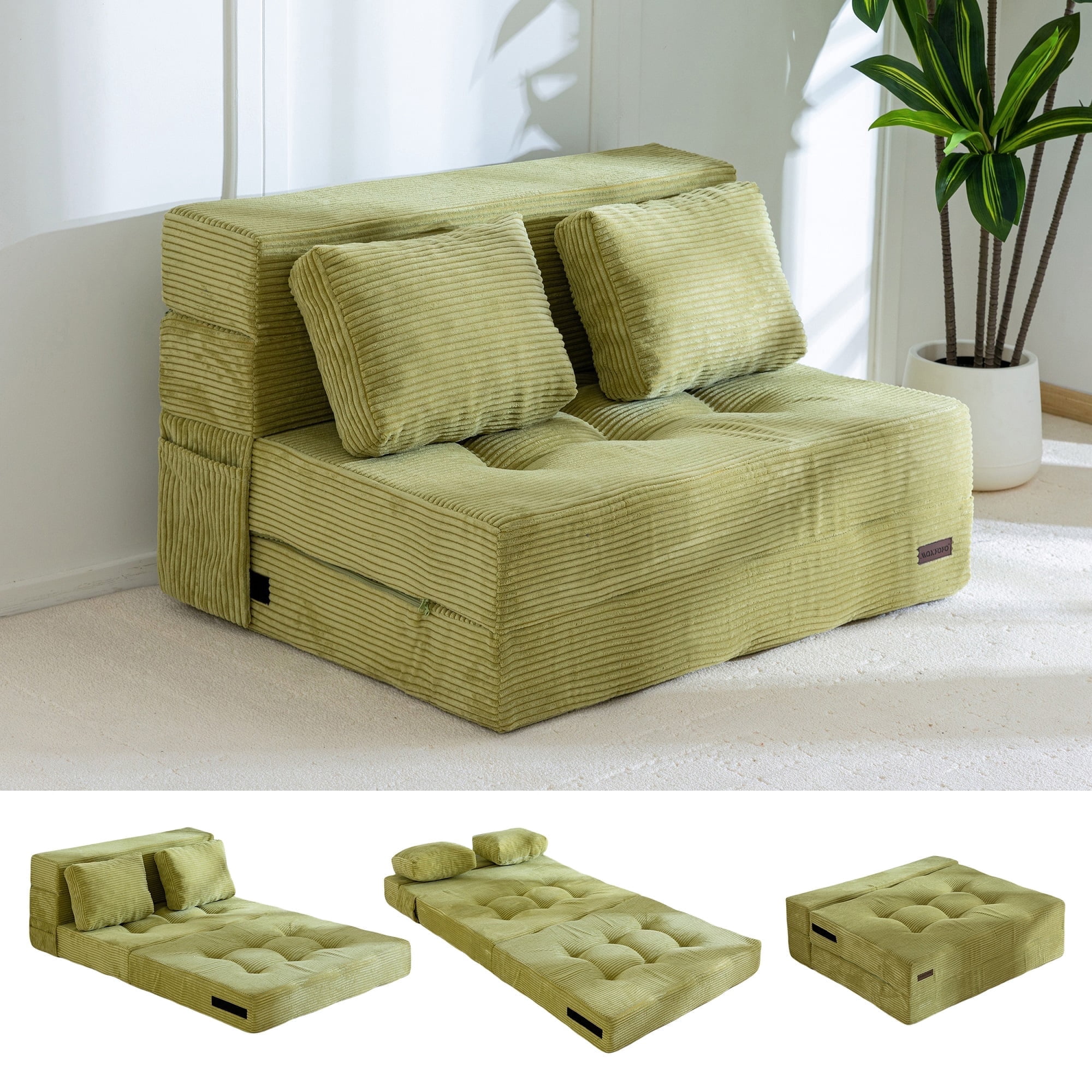 BYBYME Folding Sofa Bed,Adjustable 6