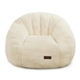 thumbnail image 1 of BYBYME Kids Bean Bag Chair,Soft Memory Foam Bean Bag Chair for Toddlers,Plush Lazy Sofa Lounger for Gaming,Reading,Beige, 1 of 8
