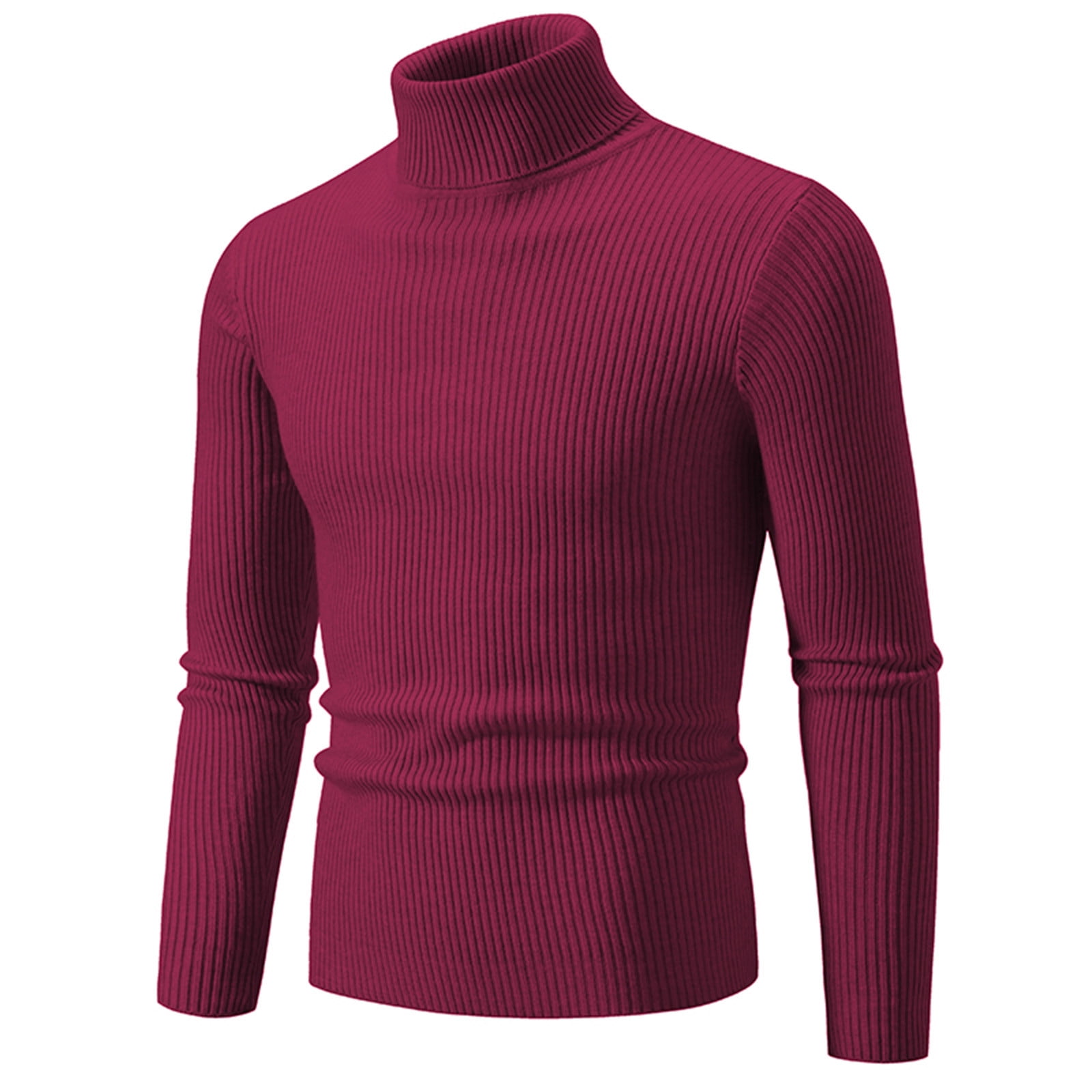 Mens Sweaters Big and Tall Discount Turtleneck Cable Knit Sweaters