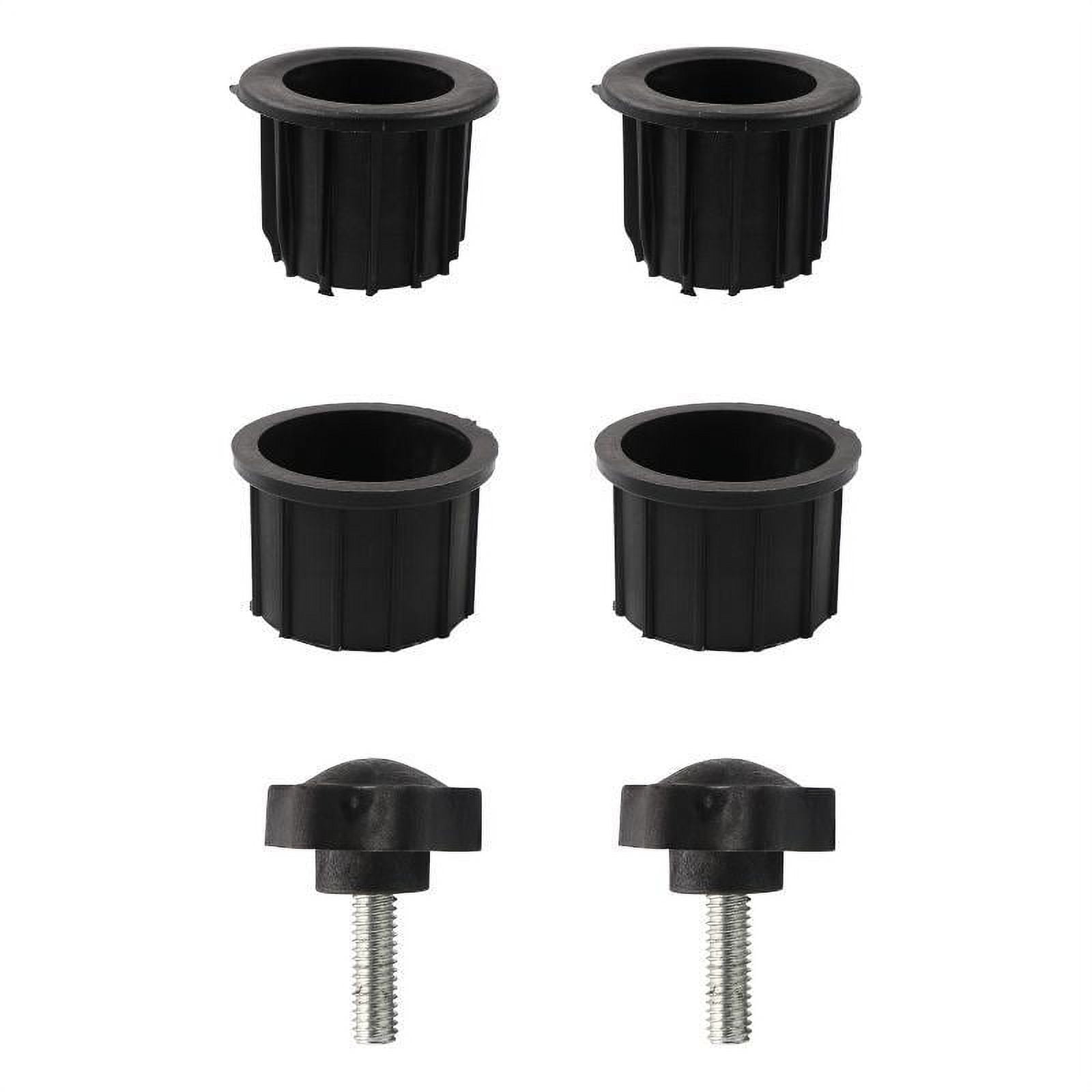 BYDOT 2 Pieces Umbrella Stand Base Screws with 4pcs Umbrella Base
