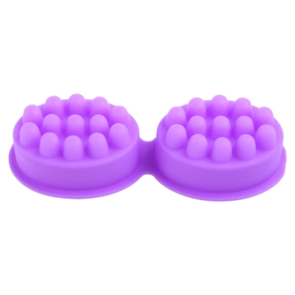 BYDOT 3D Handmade Silicone Soap Mold Massage Therapy Bar Making Mould Tools for DIY Cake Dessert Bake Decorating Tool Gift Supplies