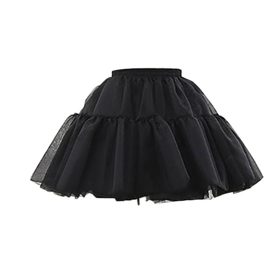 BYDOT Women's Crinoline Petticoat Tutu Skirt 4 Layers Ball Gown Organza Half Slips Underskirt for Wedding Bridal Dress