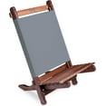 thumbnail image 1 of BYER OF MAINE Pangean Lounger Chair – Portable, Lightweight, Foldable Wood and Canvas Chair – Ideal for Camping, Patio, Lawn, and Beach Use in Granite, 1 of 8