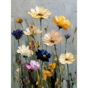 BYGFHLYW Diamond Painting Kits,Chrysanthemum Art Craft Diamond art Kits for Adults,Full Round Dril Home Wall Decor.