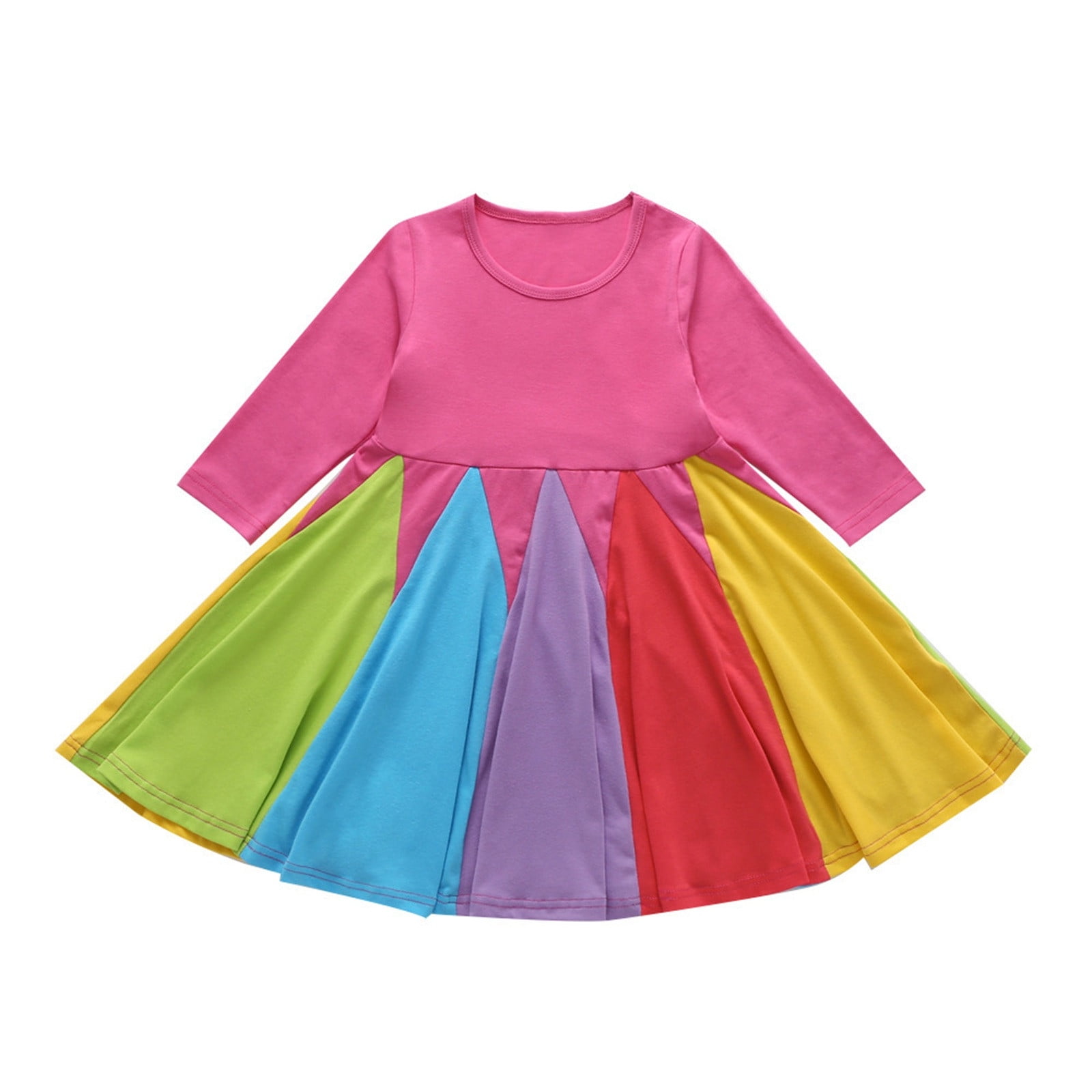 BYHONG Baby Girl Dresses Kids Toddler Baby Girls Dress Long Sleeve