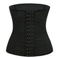 thumbnail image 1 of BYHONG Breathable Waist Tummy Girdle Belt Sport Body Shaper Trainer Control Corset Black S, 1 of 5