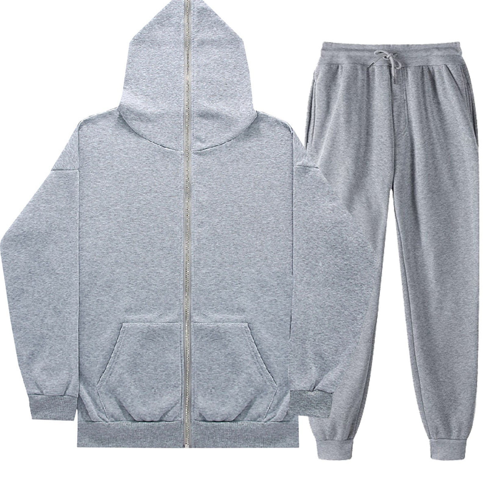 【WOOALONG】 ★ 上下セット ★ Hoodie & Pants Lady Set Up ★ BYHONG Casual Outfits for Women/Men's Punk Streetwear Lined