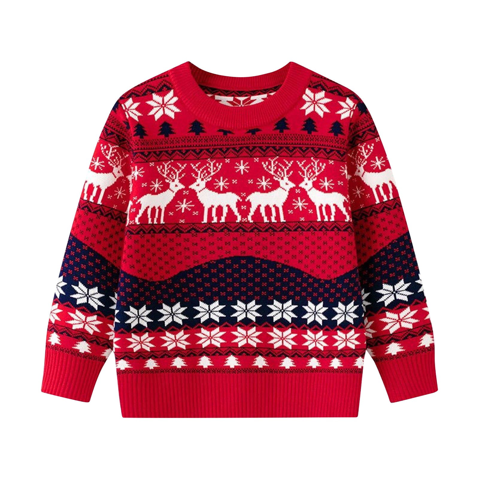 KIDS RELAXED CURVED HEM SWEATER 12-14 MERRY GO ROUND