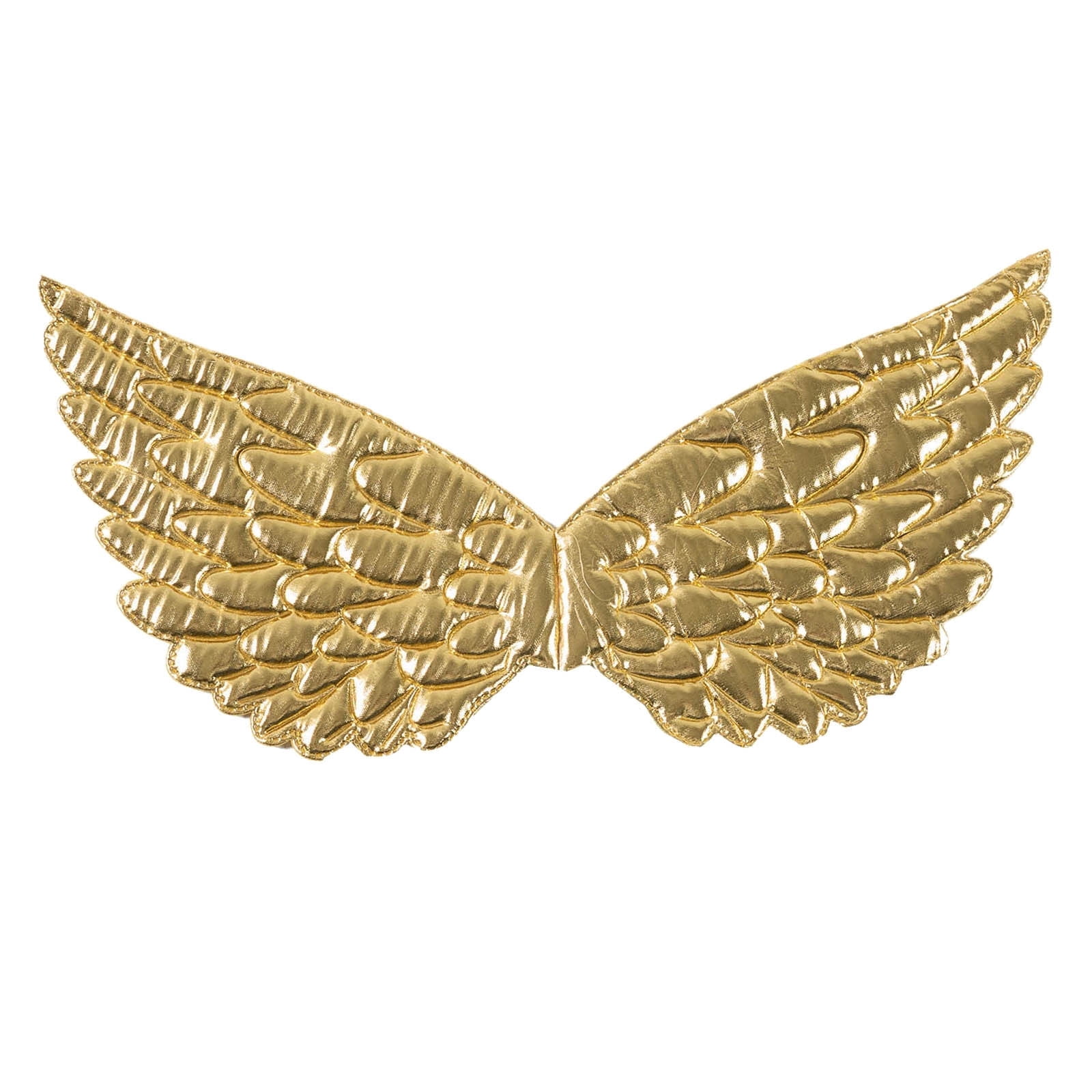 BYHONG Halloween Infant Gold Polyester Costume Wings with Baby Gifts for Girls One Size