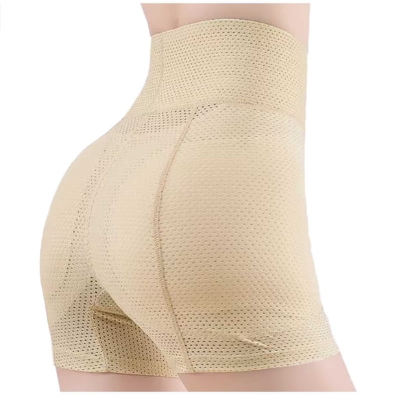 BYHONG High Waist Lifting Shaping Pants Briefs for Enhanced and Design for A Flattering Fit Panties for Women Plus Size Beige XXL