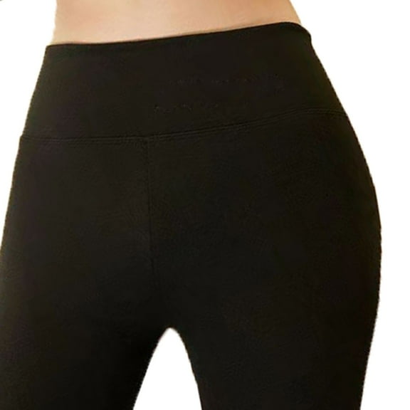 BYHONG Leggings for WomenWomen No See Through High Waisted Yoga Pants Workout Running Legging Black Leggings Women L