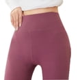 thumbnail image 1 of BYHONG Leggings for WomenWomen No See Through High Waisted Yoga Pants Workout Running Legging Red Leggings for Women L, 1 of 6
