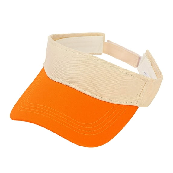 BYHONG Men and Women Baseball Caps Summer Outdoor Sports Breathable and Comfortable Sunshade Empty top Sun Hat Casual Hat Sun Hats Orange