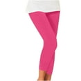thumbnail image 1 of BYHONG Soft Leggings for WomenWomens Elastic Pleated Leggings Hanging Tendon Womens Pencil Pants Black Multi Size Trousers Pink Leggings for Women L, 1 of 3