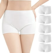BYHONG Woman Mesh Underwear Postpartum Provide Disposable Washable Breathable Panties Undies for Or Traveling Panties for Women White XL