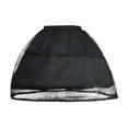 thumbnail image 1 of BYHONG Women Petticoat 2 Adjustable Hoop Skirt Lace Short Lolita Underskirt for Dress Skirts for Women Black One Size, 1 of 4