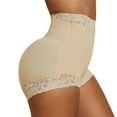 thumbnail image 1 of BYHONG Women Shapewear High Waisted Shapewear Shorts For Women Seamless Comfy Body Underwear Girdle Beige XXXL, 1 of 4