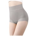 thumbnail image 1 of BYHONG Women's High Waisted Lift Tummy Plus Size Panties Panties&nbsp;for Women Grey XL, 1 of 5