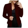 thumbnail image 1 of BYHONG Womens Ladies Cardigan Solid Long Sleeve Pocket Coat Outerwear Trench Coat Jackets for Women RD2 S, 1 of 8