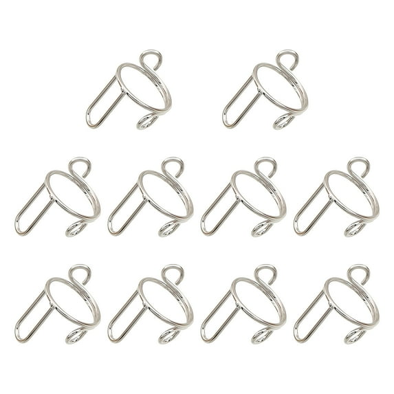 BYHONG Wudu Nail Rings Non Tarnish 10PCS Adjustable No Glue No Women Gift Ring Set for HALAL NAILS Decoration (10 Pieces) Rings for Women Pack A One Size