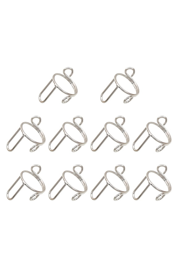 BYHONG Wudu Nail Rings Non Tarnish 10PCS Adjustable No Glue No Women Gift Ring Set for HALAL NAILS Decoration (10 Pieces) Rings for Women Pack A One Size