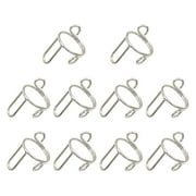 BYHONG Wudu Nail Rings Non Tarnish 10PCS Adjustable No Glue No Women Gift Ring Set for HALAL NAILS Decoration 10 Pieces Rings for Women Pack A One Size