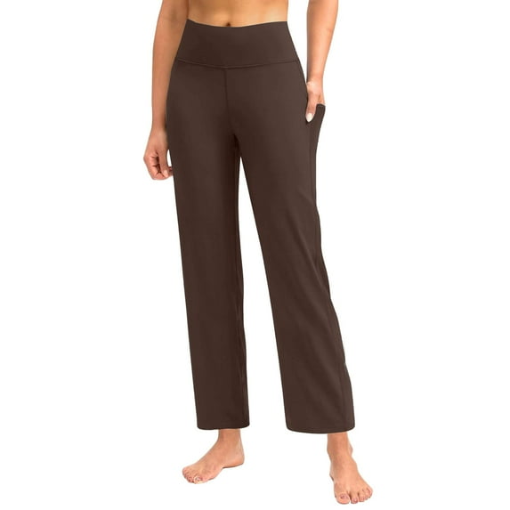 BYHONG Yoga Pants Men Tall Yoga Pants for Women Workout Pants High Waist Athletic Workout Leggings Yoga Pant High Waist Ankle Leggings Coffee Multicolor