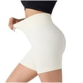 thumbnail image 1 of BYHONG Yoga Workout Shorts for Women Women Yoga Shorts High Waist Booty Stretch Workout Exercise High Waist Ankle Leggings White White, 1 of 7