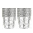 BYHX 20Pcs Barbecue Grease Bucket Tin Foil Liner Outdoor BBQ Grill