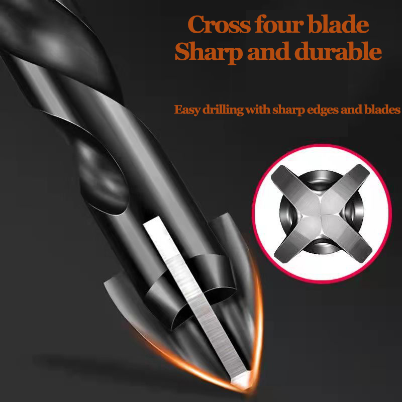 Christmas Clearance Crooked Drill Bit Eccentric Drilling Ceramic