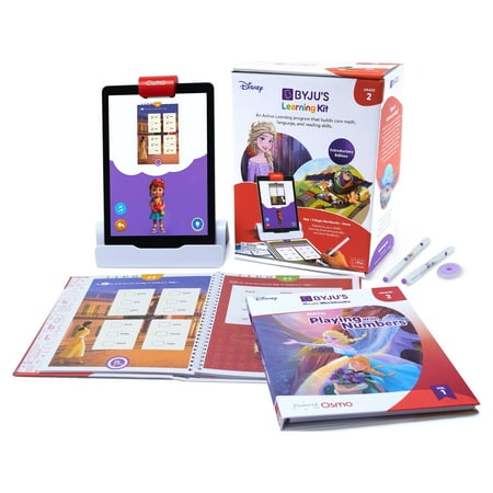 BYJUS Learning Kit: Disney, Grade 2, Introductory Edition, 2nd Grade Math Workbooks, Reading Workbooks, Addition & Subtraction, Vocabulary, Educational Games, Learning Games for Kids Ages 7, 8, STEM
