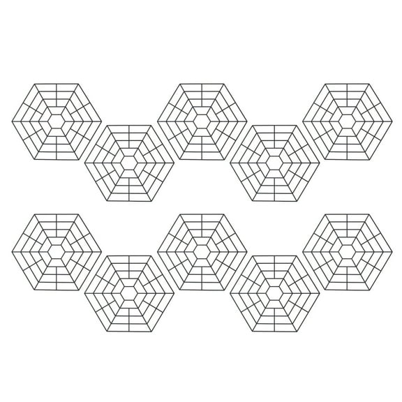 BYNNIX 10/20PCS Practical Pond Protective Floating Net Pond Guard Protectors Fish Guard Fish Pond Fittings