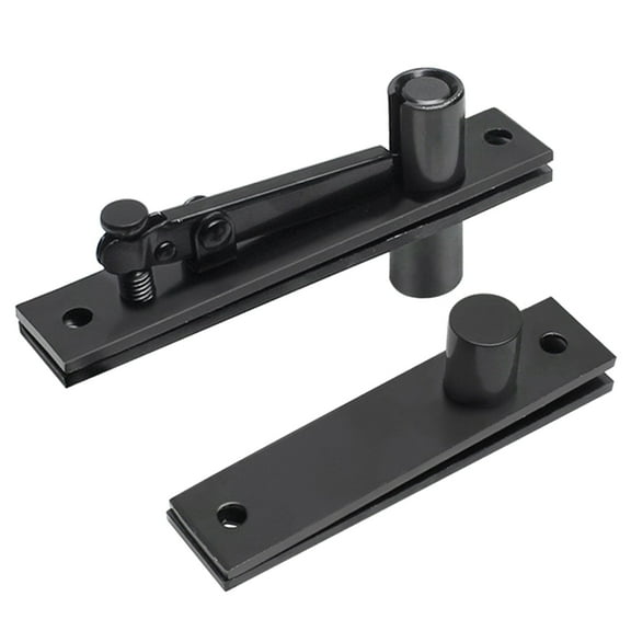 BYNNIX 2Pcs Heavy Duty Pivots Hinge Stainless Steel Concealed Door Hinge 360/90 degree Rotating Shafts Wood Door Hinge Enduring