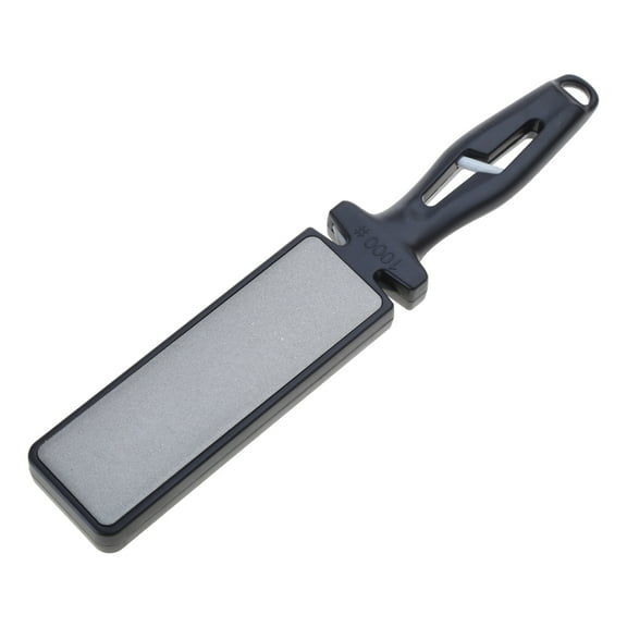 BYNNIX Double Sided Kitchen Sharpener Sharpening Stone Coarse and Fine Grits Sharpening Tools with NonSlip Handle