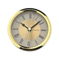 thumbnail image 1 of BYNNIX Elegant 3.5Inch Quartzs Alarm Clock Face Insert with Roman Numerals Clock Head Round Watch Insert for Craft Projects, 1 of 12