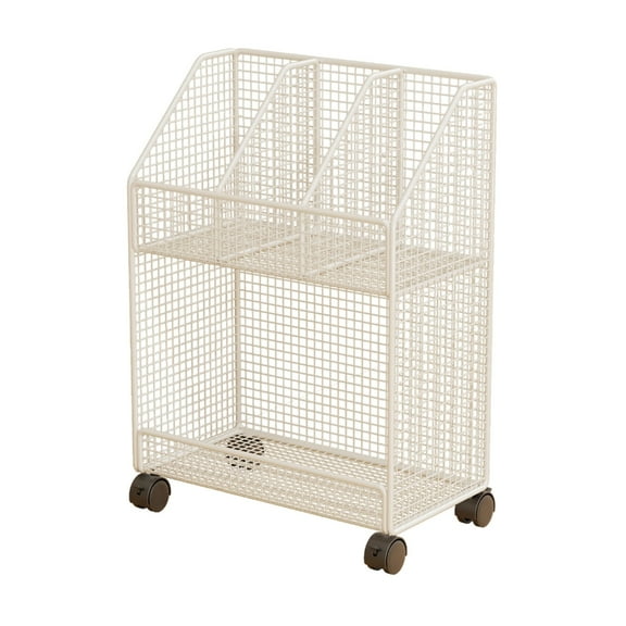 BYNNIX Mobile Storage Box With Wheels For Easy Movement And Multi Layer Design To Maximizes Space In Bedroom Or Living Room