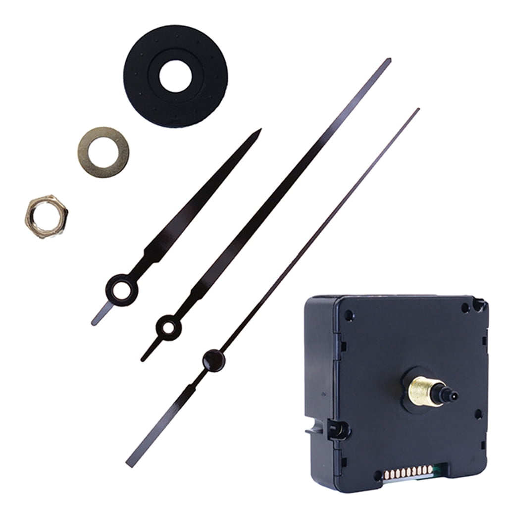 BYNNIX Silent Quartz Clock Movement Long and Short Shaft Clock ...