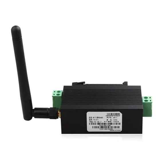 BYNNIX TXI311 Wireless RS485 Server for Seamlessly WiFi and RJ45 Networking Connection with Remote Data Transmission