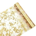 thumbnail image 1 of BYNNIX Tablecloth Shimmering Gold Table Ribbon 28CM×10M Decorative Fabric Water and Oil Repellents, 1 of 17