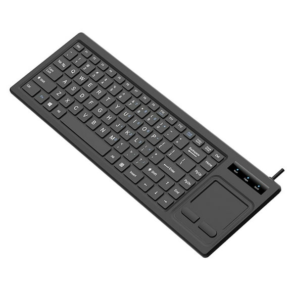 BYNNIX USB Keyboards with High Sensitivity Touchpads and Numeric Keypad for Industrial Use