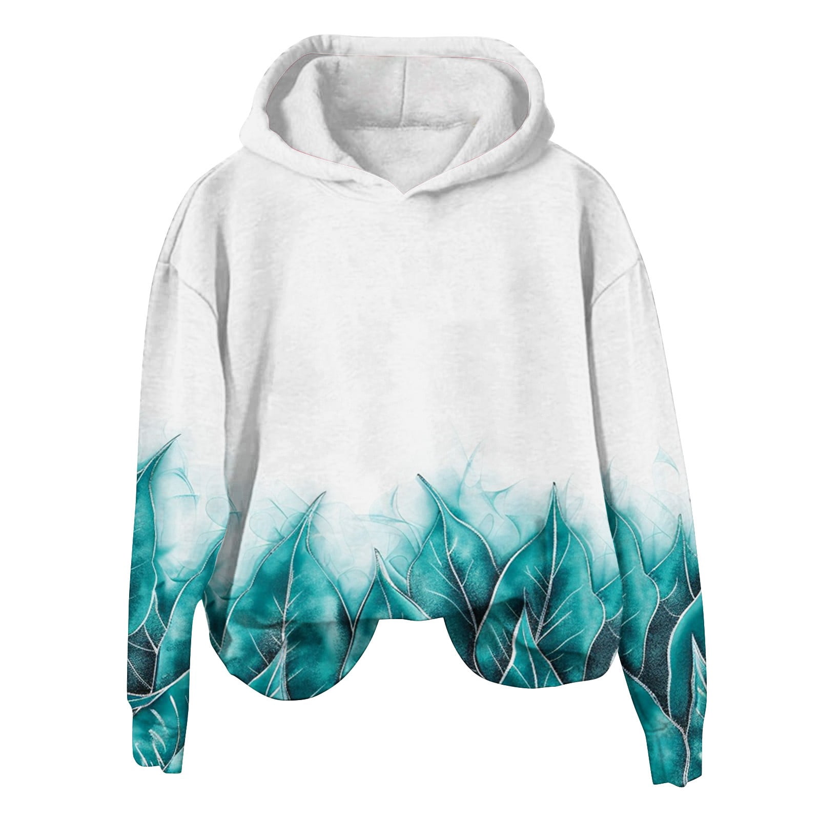 Panda Print Long Sleeve Hoodie – Men & Women, Cute Animal Pullover, Soft Polyester-Spandex Blend