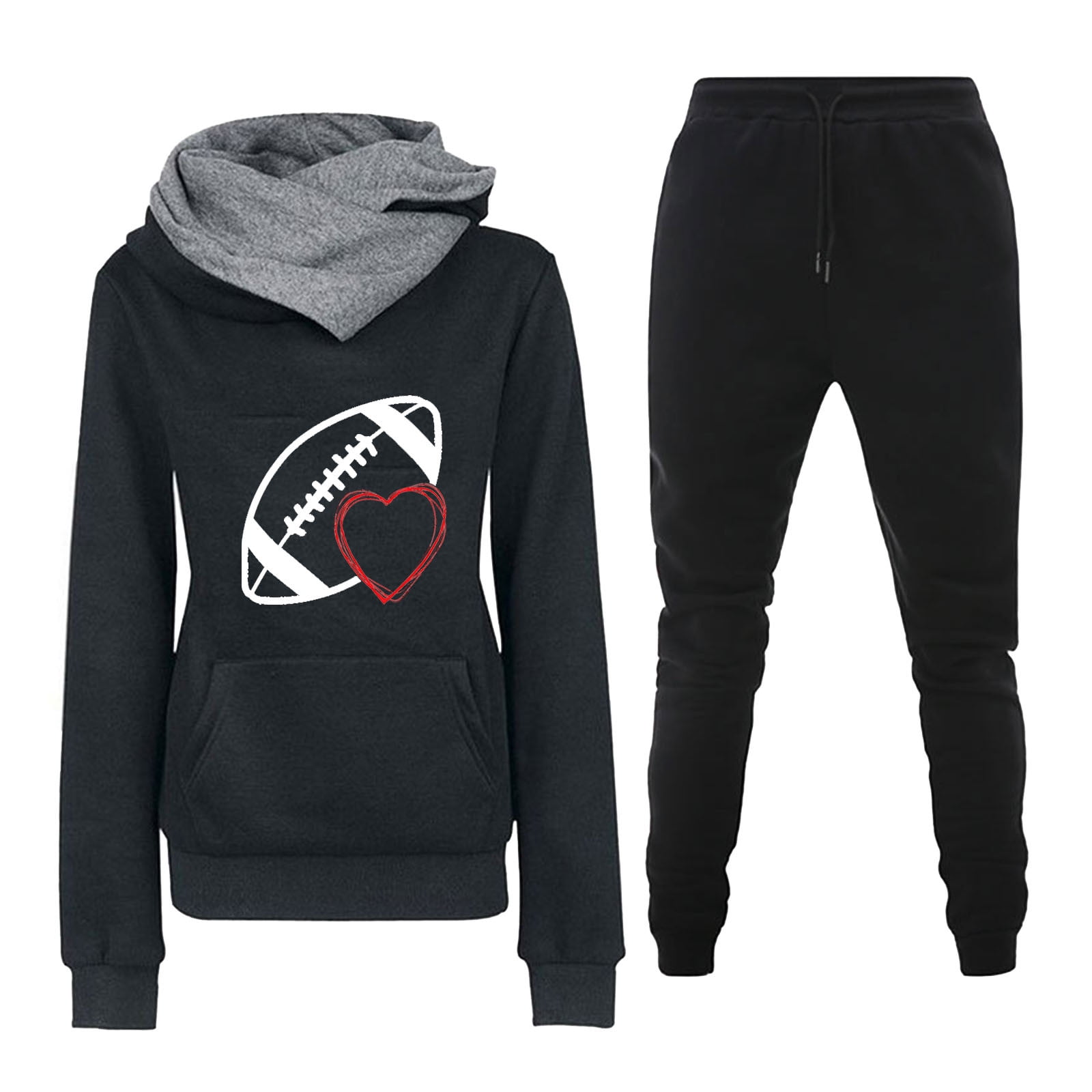 BYOIMUD Women's Tops and Pants Twopiece Workout Athletic Set Savings