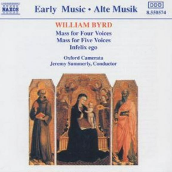 BYRD: Masses for Four and Five Voices